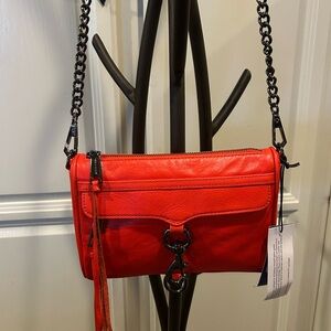 New with tags Rebecca Minkoff mini MAC crossbody in watermelon